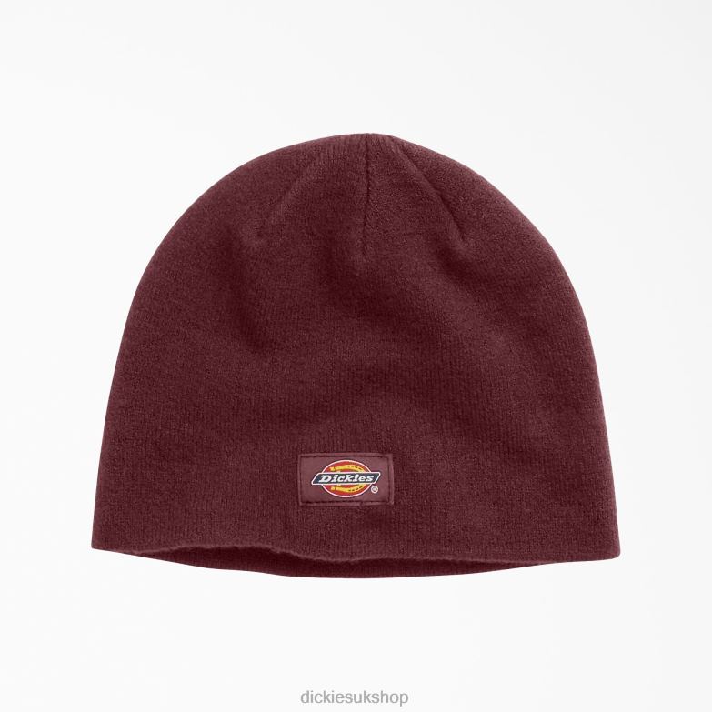 Skull Beanie Unisex Dickies Maroon (MR) 88T842877 Accessories