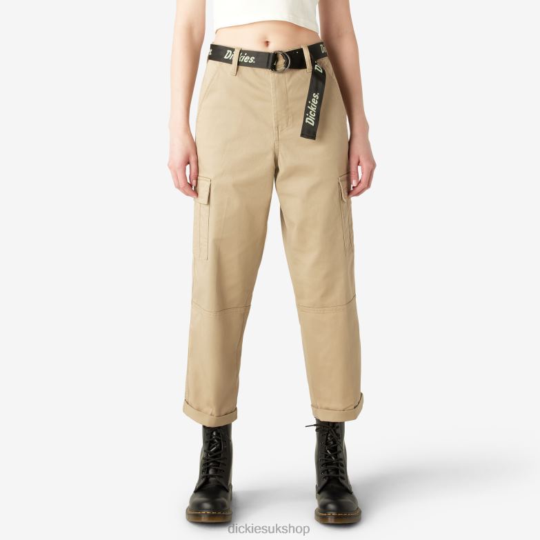 Cropped Cargo Pants Women Dickies Regular 88T841702 Apparel