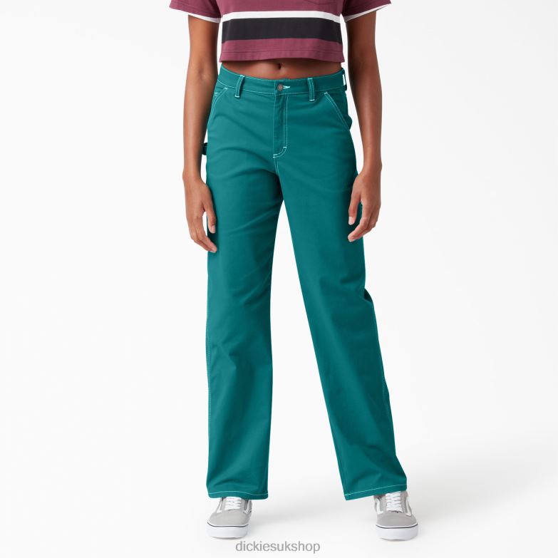 High Waisted Carpenter Pants Women Dickies Regular 88T841721 Apparel