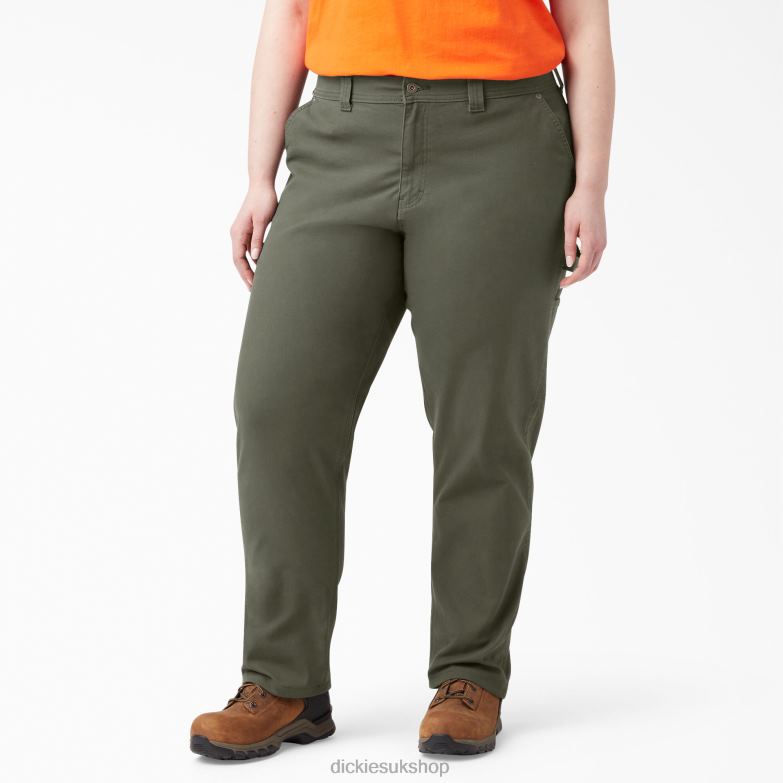 Plus Duck Carpenter Pants Women Dickies Regular 88T841865 Apparel