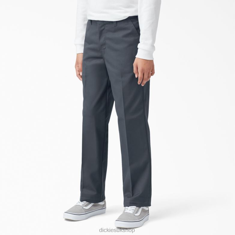 Classic Fit Pants Kids Dickies Charcoal Gray (CH) 88T842656 Apparel