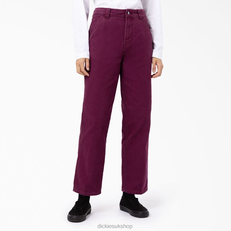 Duck Canvas Pants Women Dickies Regular 88T841765 Apparel