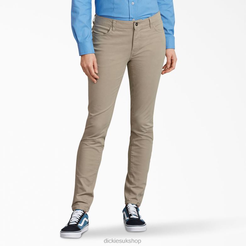 Perfect Shape Skinny Fit Pants Women Dickies Regular 88T841769 Apparel