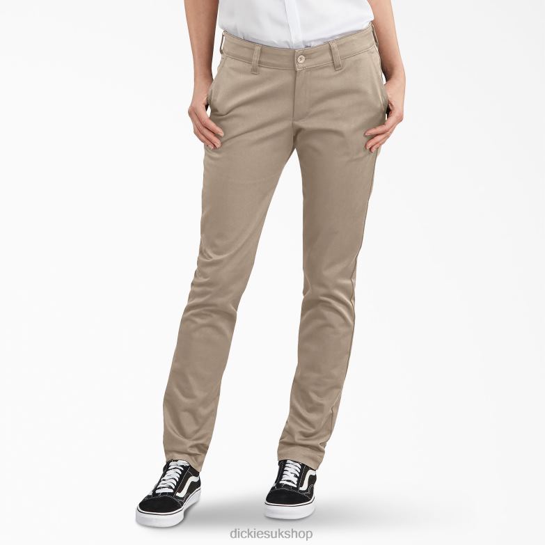 Slim Fit Straight Leg Pants Women Dickies Regular 88T841834 Apparel