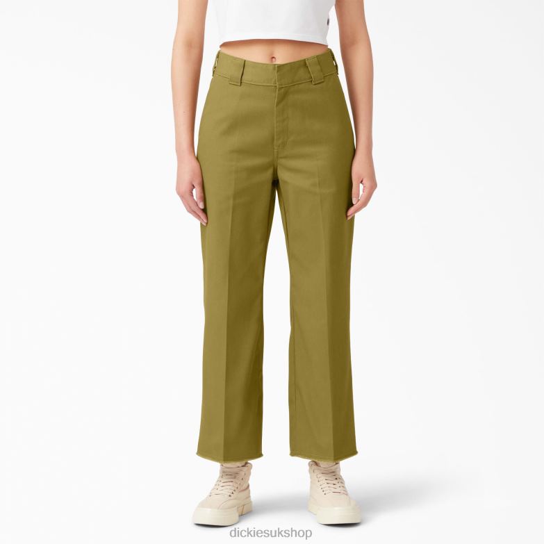 Twill Cropped Pants Women Dickies Regular 88T841782 Apparel