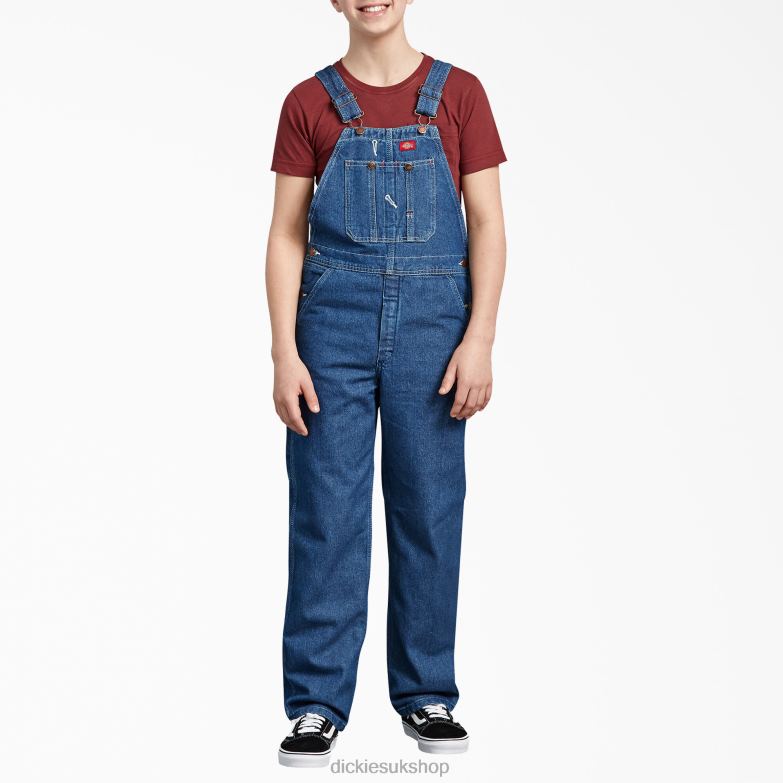 Denim Bib Overalls Kids Dickies Regular 88T842700 Apparel