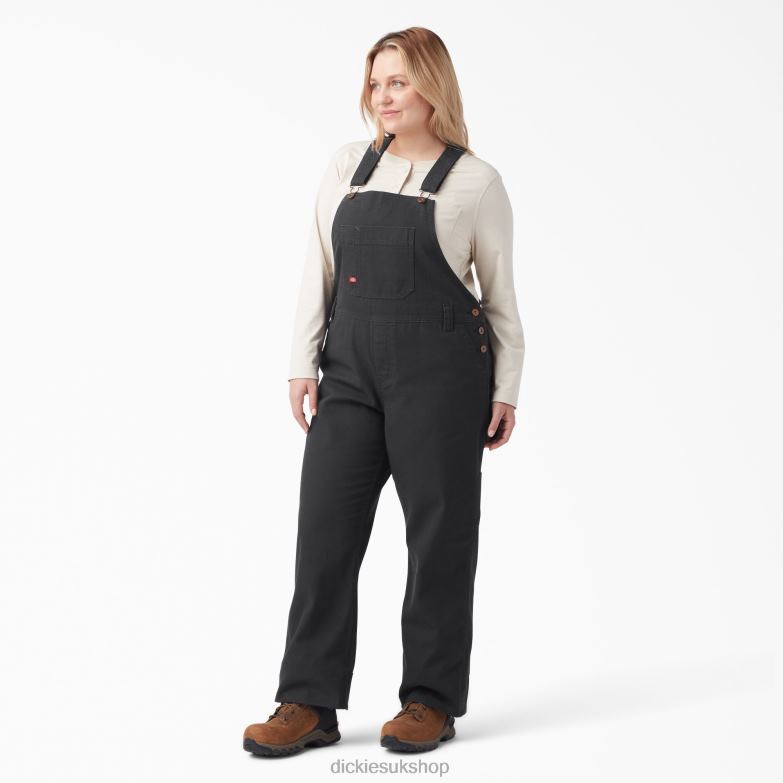 Plus Relaxed Fit Bib Overalls Women Dickies Regular 88T841566 Apparel