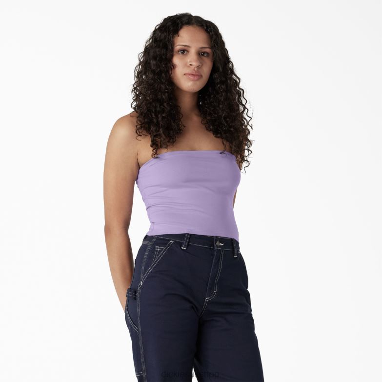 Knit Tube Top Women Dickies Purple Rose (UR2) 88T842170 Apparel