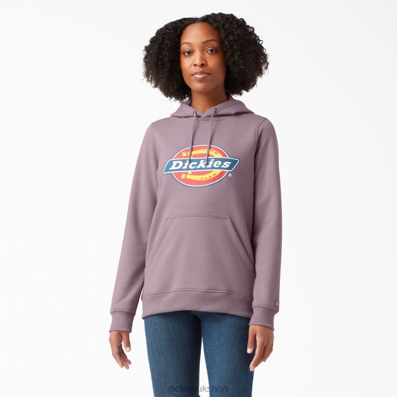 Heavyweight Logo Pullover Women Dickies Lilac (LC) 88T842331 Apparel