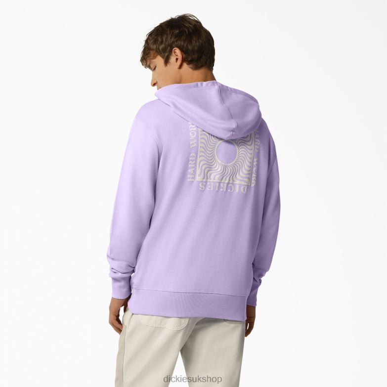 Oatfield Hoodie Men Dickies Purple Rose (UR2) 88T841170 Apparel