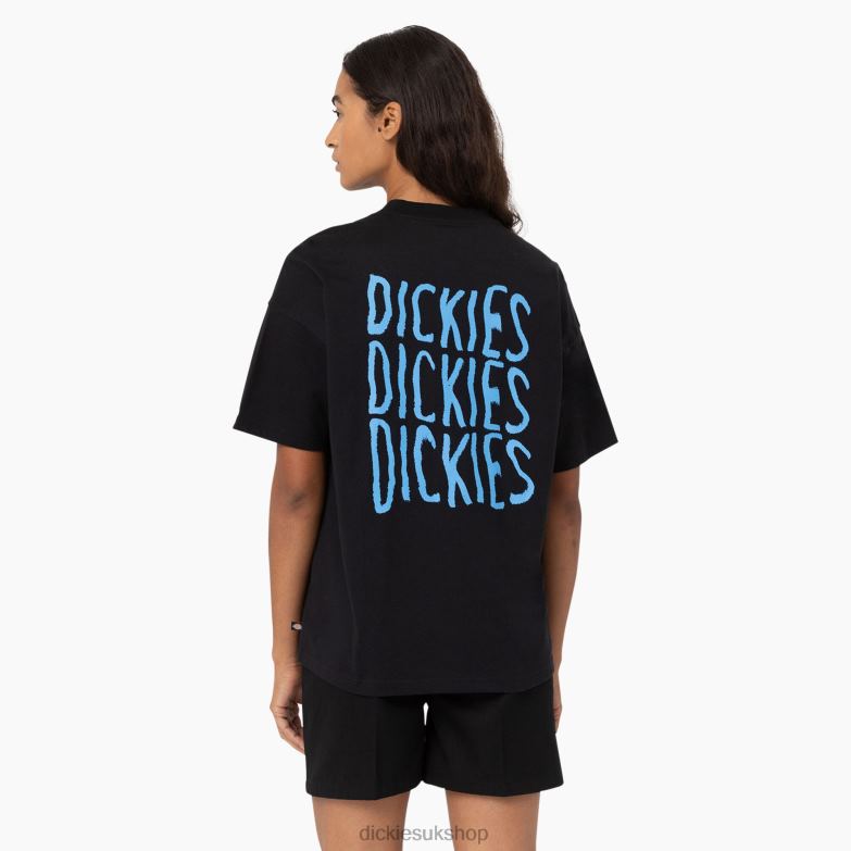 Creswell Graphic T-Shirt Women Dickies Black (KBK) 88T842152 Apparel