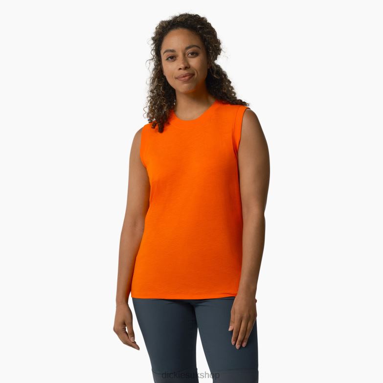 Tank Top Women Dickies Scarlet Ibis (S2S) 88T842031 Apparel